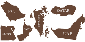 Multinational Map- 900 X 450
